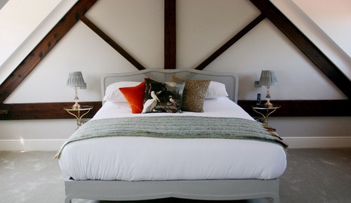 Habitación Premier doble, 1 cama de matrimonio grande, bañera (The Hayloft)