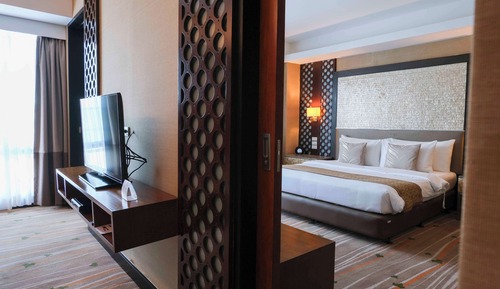 Suite, 1 cama de matrimonio grande, no fumadores, frigorífico
