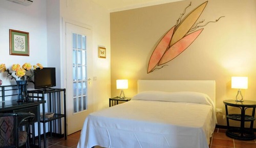 Habitación doble superior, terraza (Lipari)