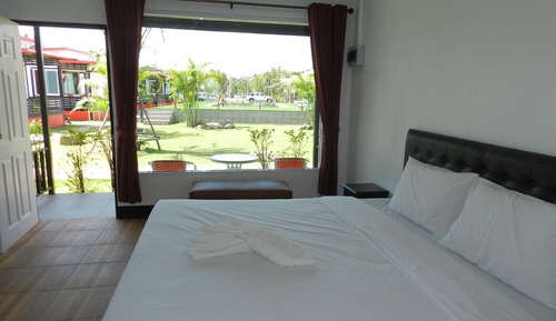 Habitación estándar doble, 1 cama de matrimonio, vistas al jardín