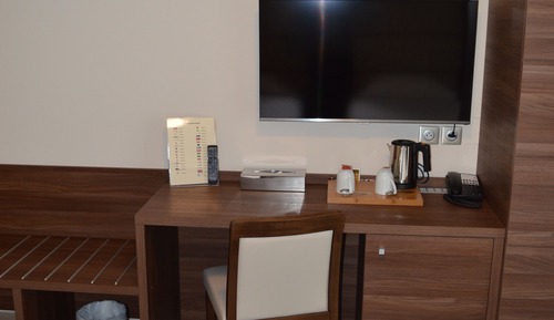 Habitación superior con 1 cama doble o 2 individuales, vistas al mar
