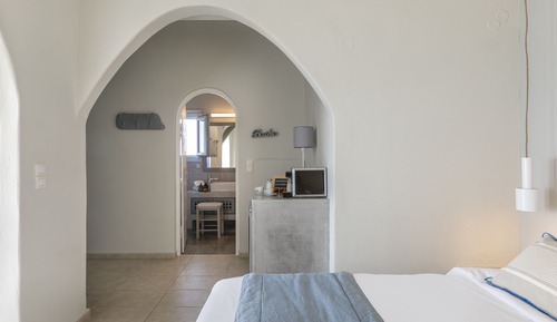 Suite romántica, balcón