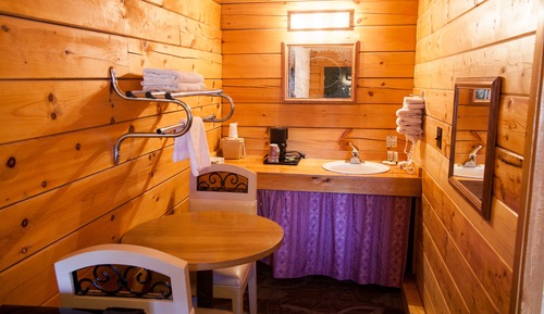Cabaña estándar, 1 cama de matrimonio grande