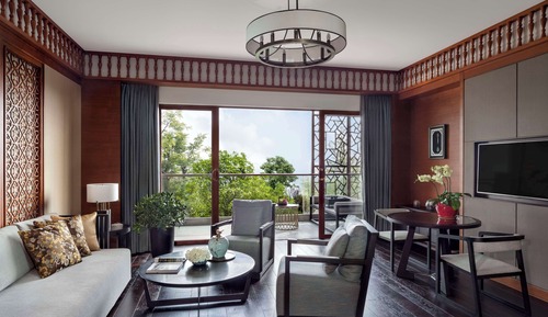 Suite, vistas al jardín
