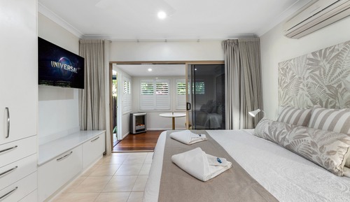 Habitación de lujo, 1 habitación, vistas al jardín