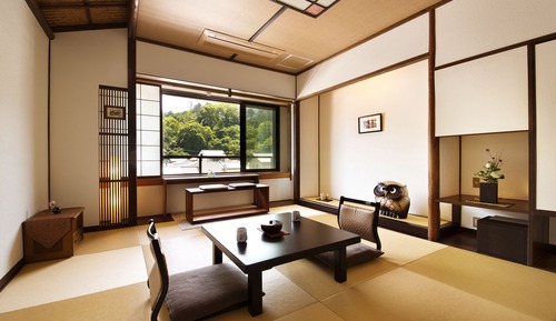 Habitación tradicional, vistas a la ciudad (Kiraku)
