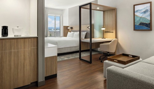 Suite, 1 cama de matrimonio grande con sofá cama