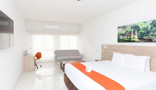 Habitación superior, 1 cama de matrimonio grande