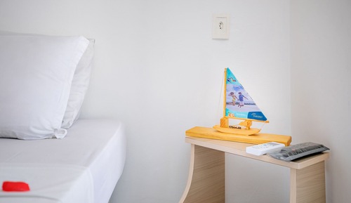 Habitación cuádruple, vistas al mar