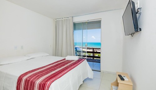 Habitación con 2 camas individuales, vistas al mar