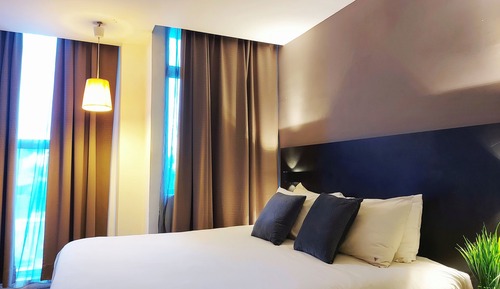 Habitación superior, 1 cama de matrimonio grande