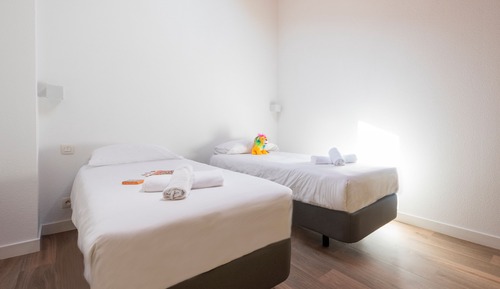 Habitación, 4 habitaciones, habitaciones comunicadas