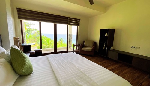 Villa, vistas al mar
