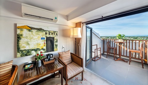 Habitación Deluxe doble, vistas al río