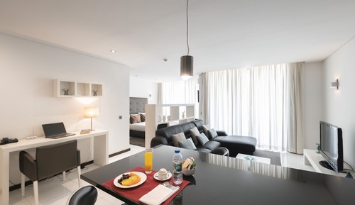 Suite estudio Deluxe, balcón