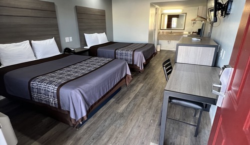 Habitación Deluxe, 2 camas de matrimonio, no fumadores