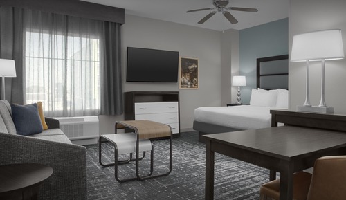 Suite estudio, 1 cama de matrimonio grande, accesible para personas con discapacidad (Hearing)