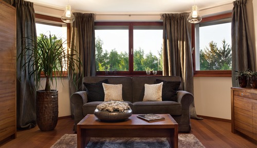 Habitación cuádruple Deluxe, 1 cama de matrimonio grande con sofá cama, vistas al jardín (Wolf)