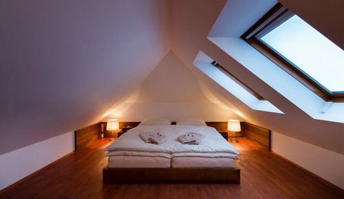 Ático de lujo, 2 habitaciones, terraza, vistas al valle (Earth)