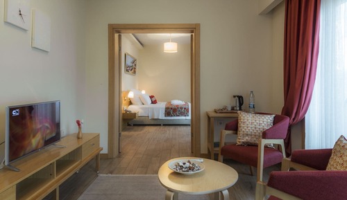 Suite familiar, 2 habitaciones, vistas al patio