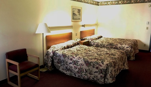 Habitación estándar, 2 camas dobles, fumadores