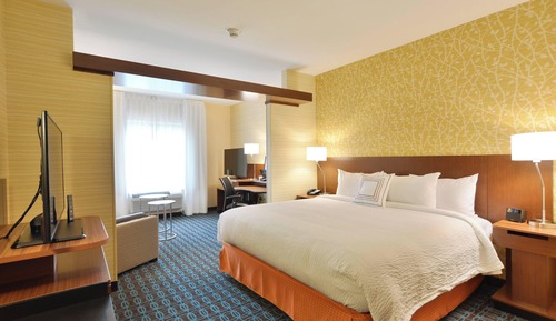 Suite, 1 cama de matrimonio grande con sofá cama