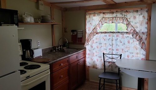 Cabaña, 2 habitaciones, cocina (Cabin 9,10)