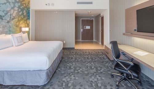 Habitación, 1 cama de matrimonio grande con sofá cama