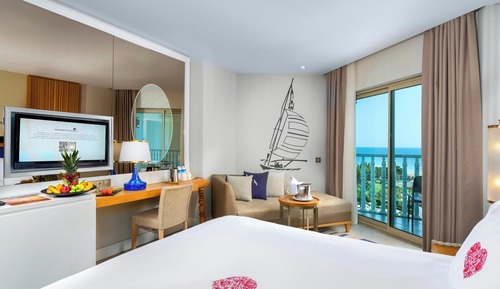Habitación estándar doble, vistas al mar