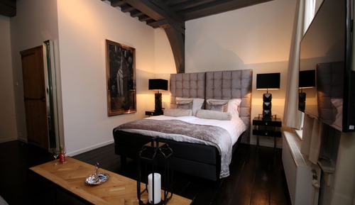 Suite Deluxe, 1 cama de matrimonio grande, no fumadores, vistas al patio