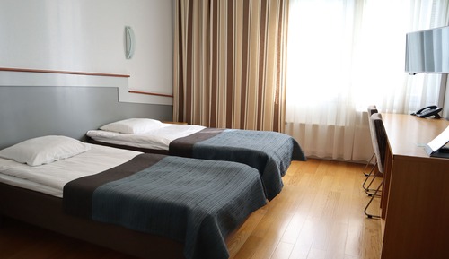 Habitación con 1 cama doble o 2 individuales