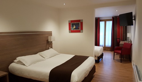 Habitación familiar, en la zona del jardín
