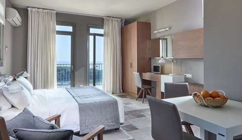 Habitación, vistas al mar