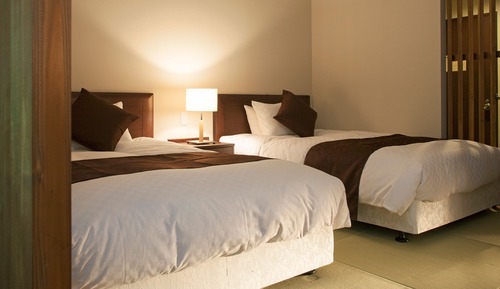 Habitación de lujo con 2 camas individuales