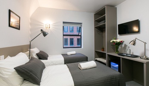 Habitación cuádruple estándar, 2 camas dobles