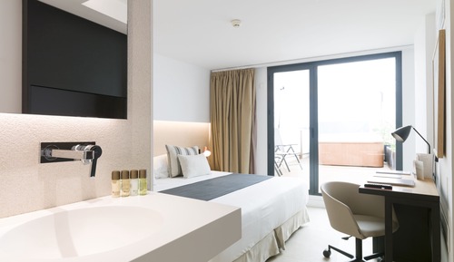 Habitación Deluxe doble, bañera de hidromasaje