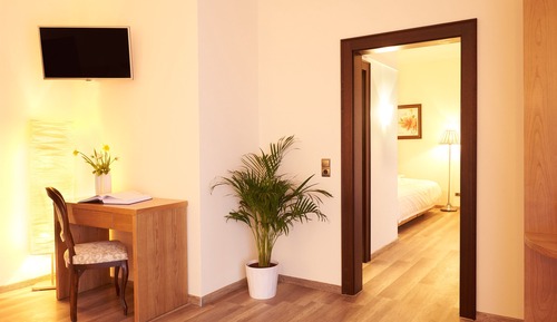 Habitación familiar, balcón
