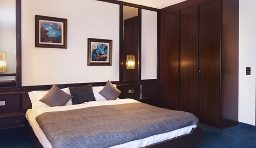 Habitación cuádruple, balcón