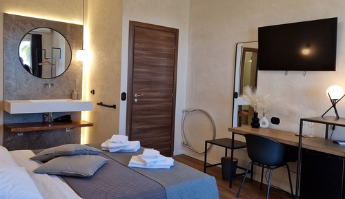 Habitación triple Deluxe, balcón