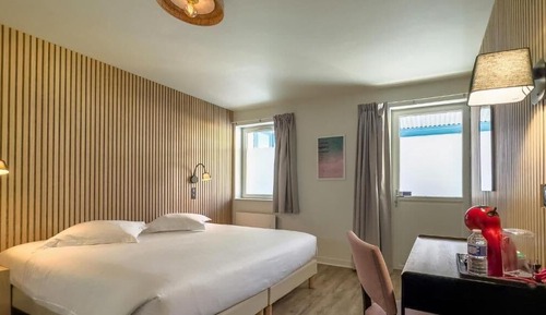 Habitación con 1 cama doble o 2 individuales