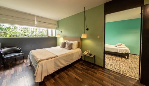 Suite superior, 1 habitación, cocina básica, vistas al patio