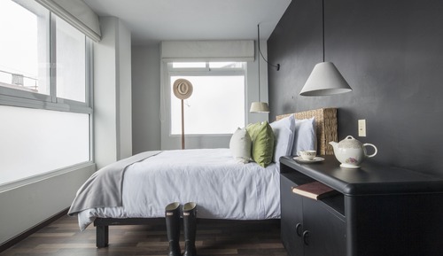 Suite estándar, 1 habitación, cocina básica, vistas a la ciudad