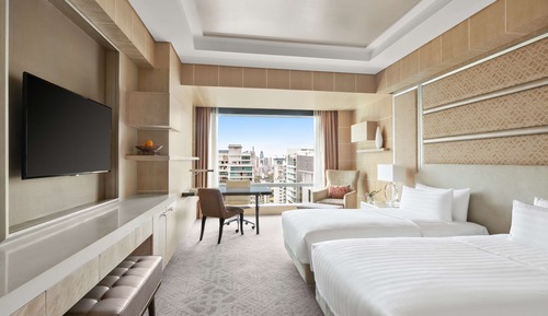 Habitación Deluxe, 2 camas individuales (High Street View)
