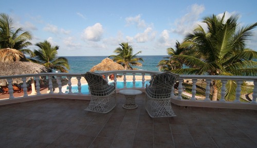 Suite presidencial, vistas al mar