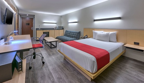 Habitación superior, 1 cama de matrimonio con sofá cama