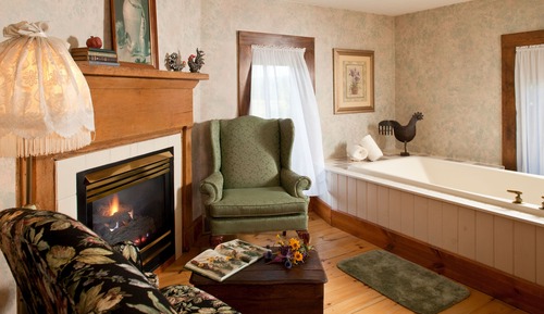 Habitación romántica, en la zona del jardín
