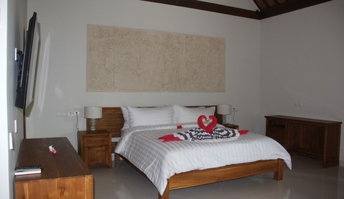 Habitación familiar, vistas al jardín