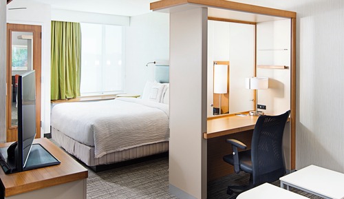 Estudio, 1 cama de matrimonio grande con sofá cama (Hearing Accessible)