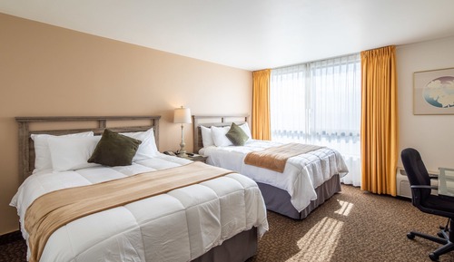 Habitación estándar, 2 camas de matrimonio, no fumadores