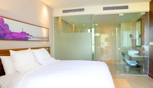 Habitación doble superior, 1 cama doble, vistas al mar